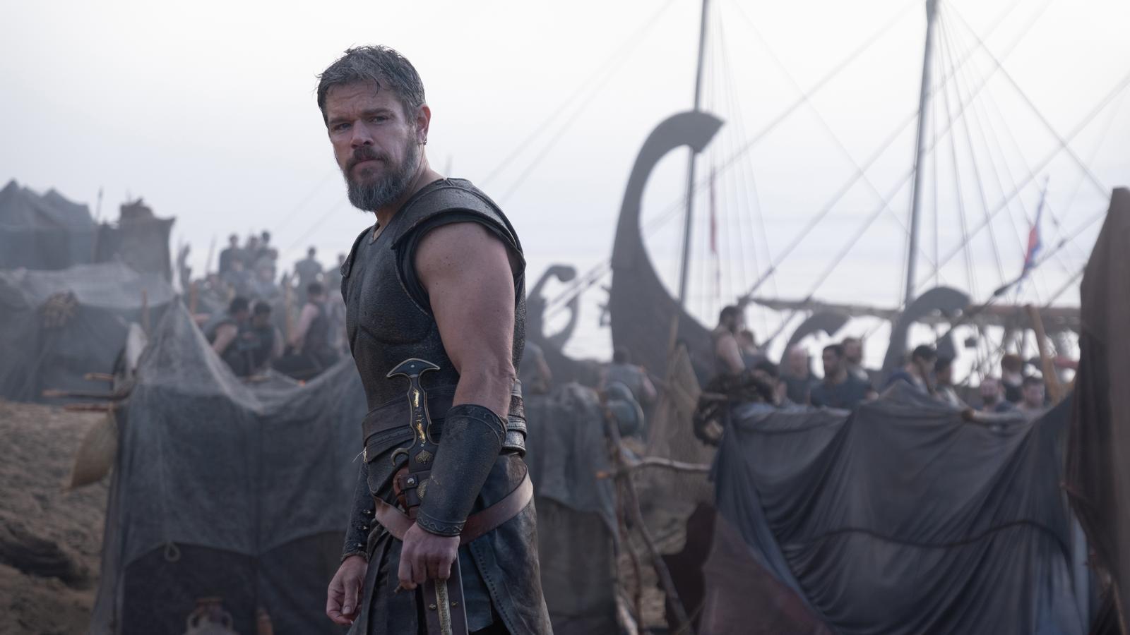 Matt Damon, Odysseus in Christopher Nolan's film about the 'Odyssey'.