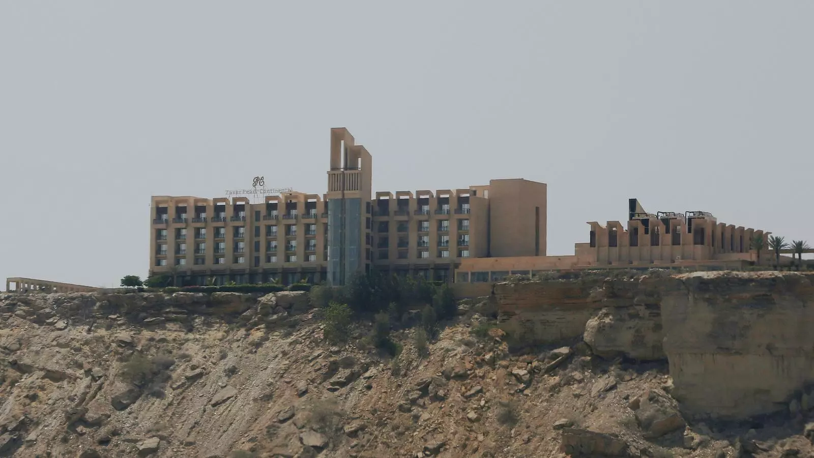 L'hotel de cinc estrelles Pearl Continental a la localitat pakistanesa de Gwadar.
