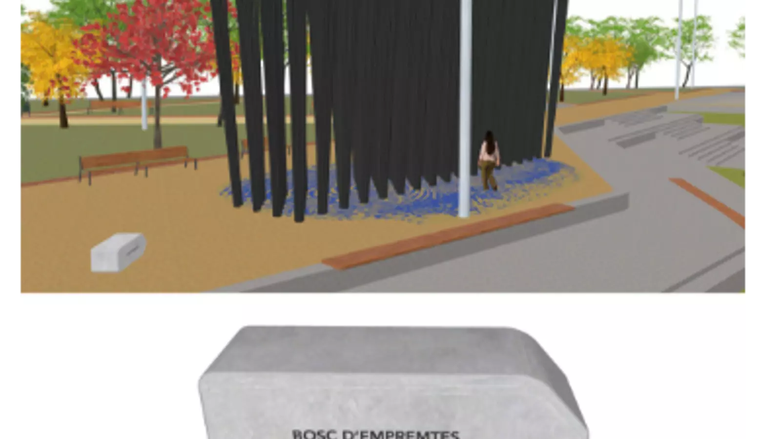El memorial del Camp de la Bota