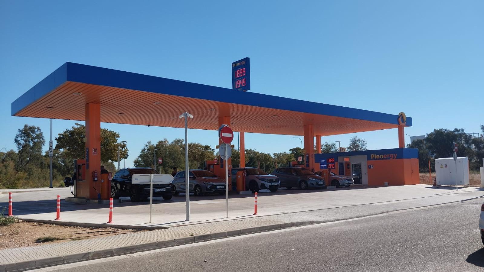Die Tankstelle.