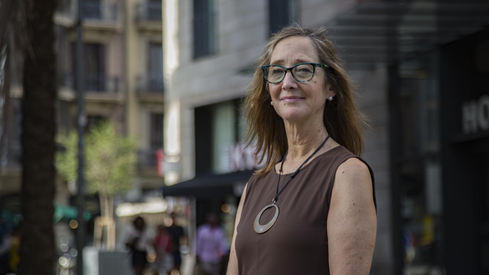 The political scientist Susan Stokes, in Barcelona.