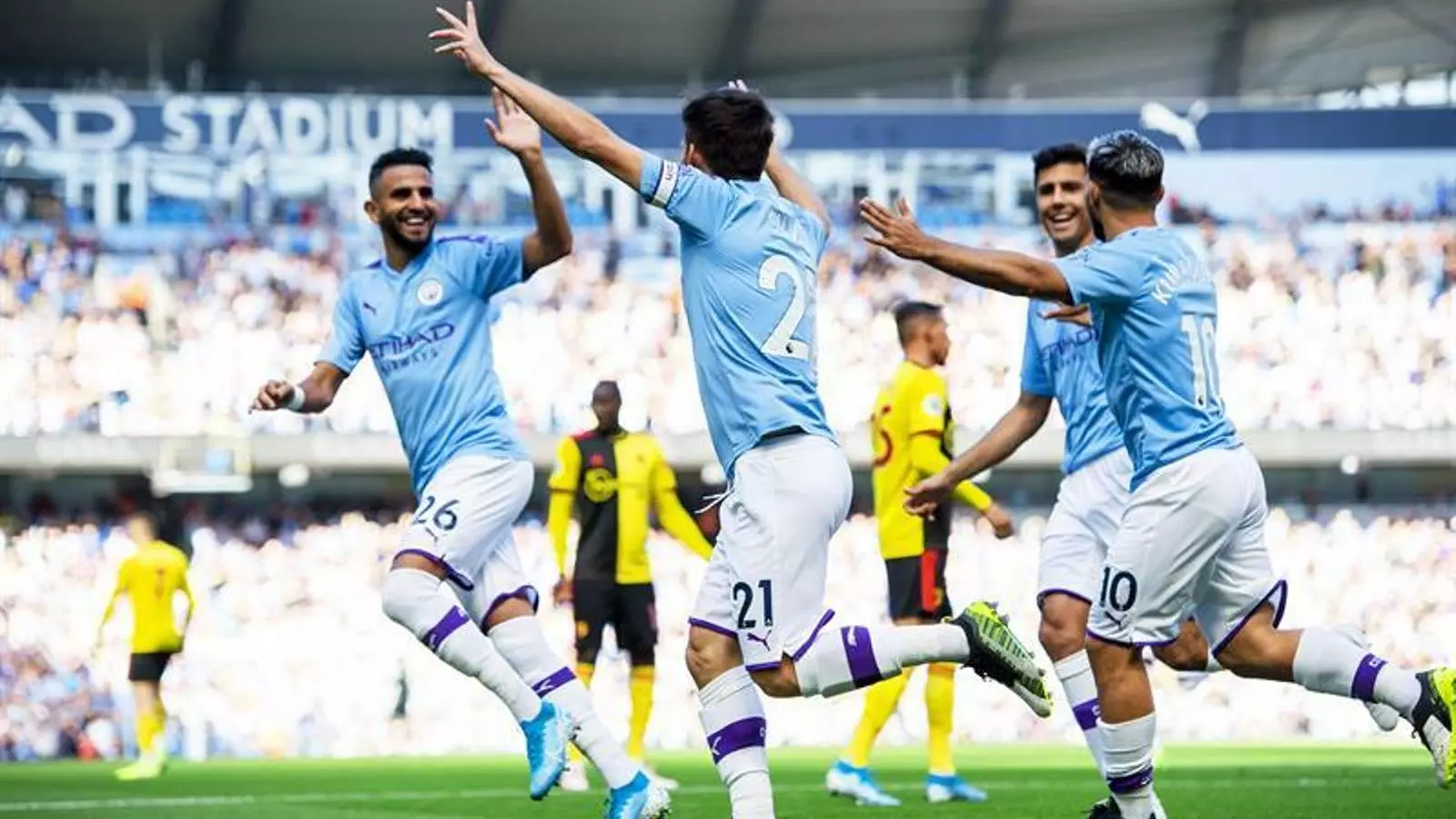 El City goleja al Watford de Sánchez Flores i Eric Garcia debuta a la Premier League (7-0)