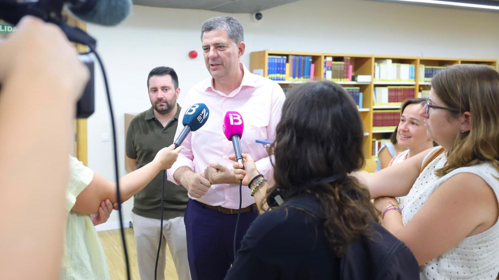El consejero de Turismo del Gobierno, Jaume Bauzà.