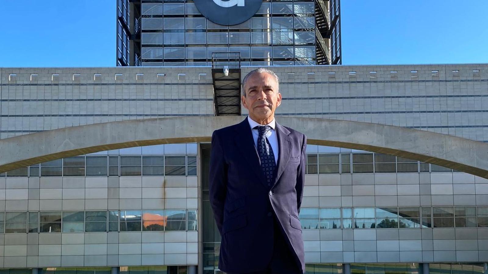 The new president of the Audiovisual Corporation of the Valencian Community, Román Ceballos.
