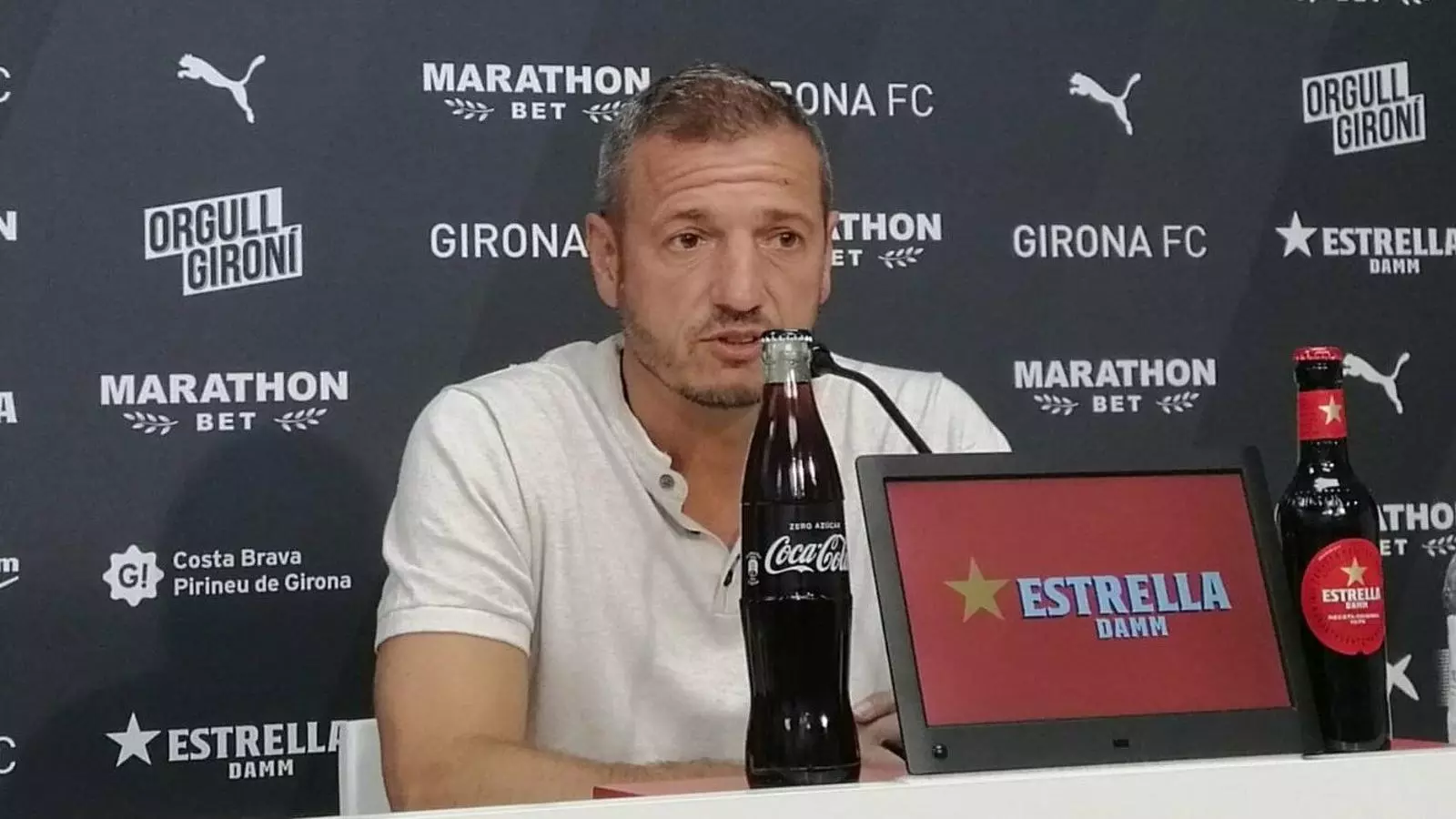 Quique Cárcel, director esportiu del Girona