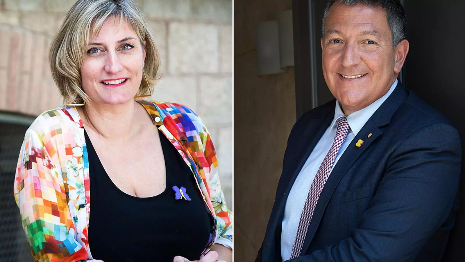 Alba Vergés y Miquel Samper