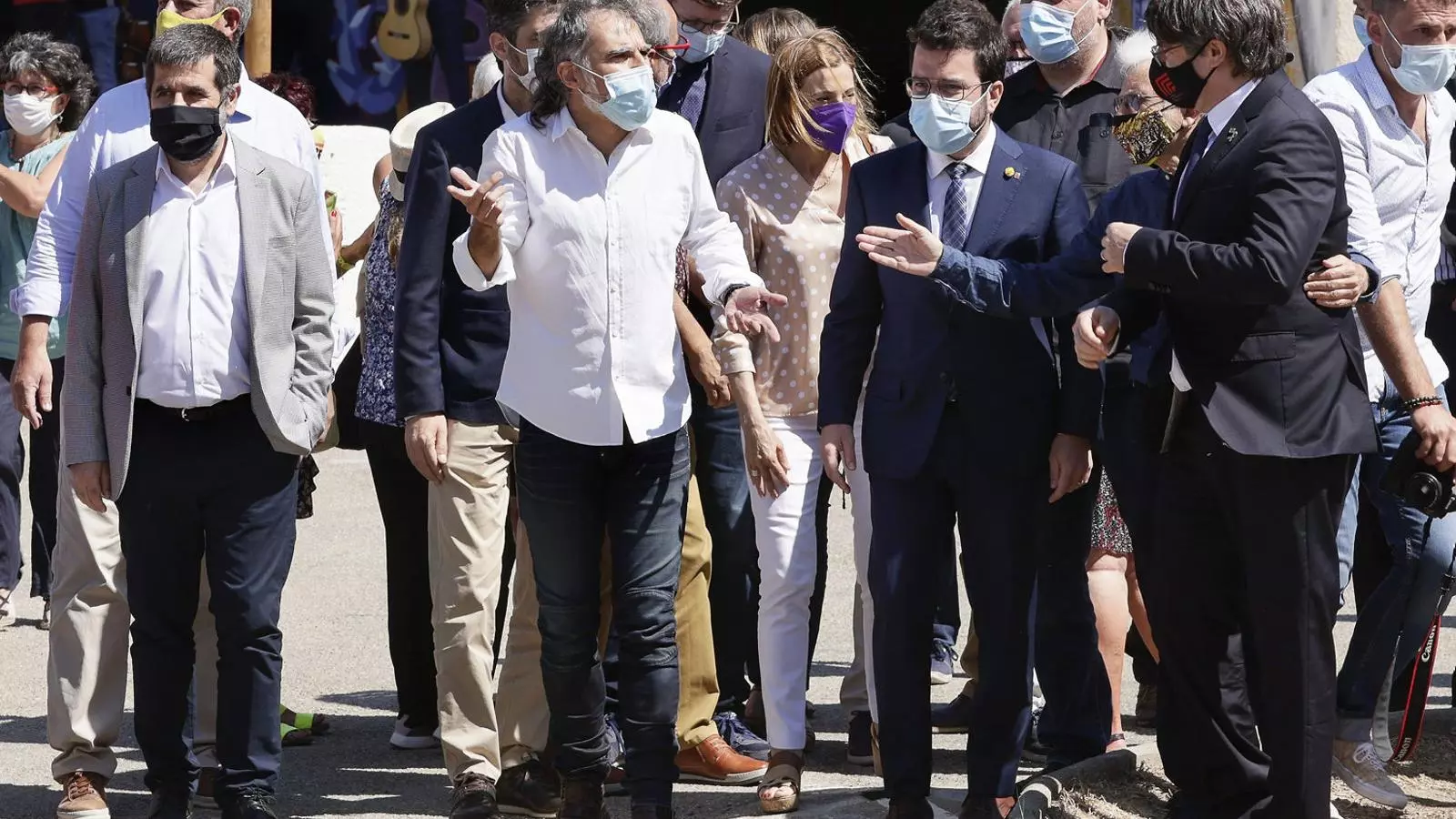 Cuixart, amfitrió a Elna del 60è aniversari d’Òmnium Cultural el 16 de juliol de l’any passat.