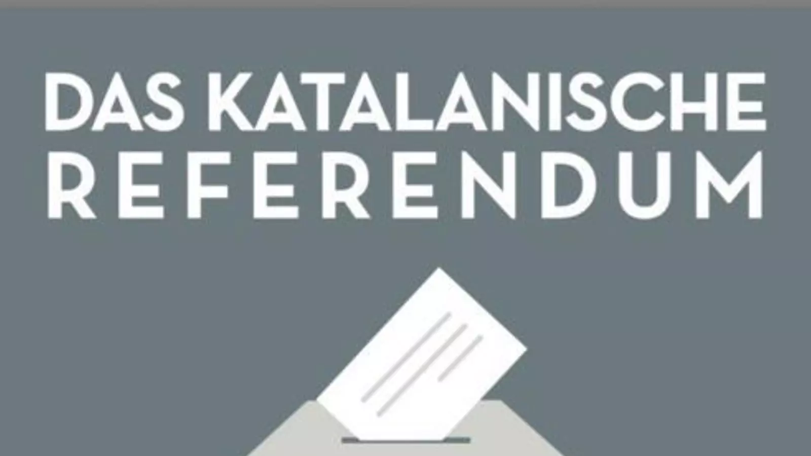 L'anunci de la conferència de dimarts en alemany