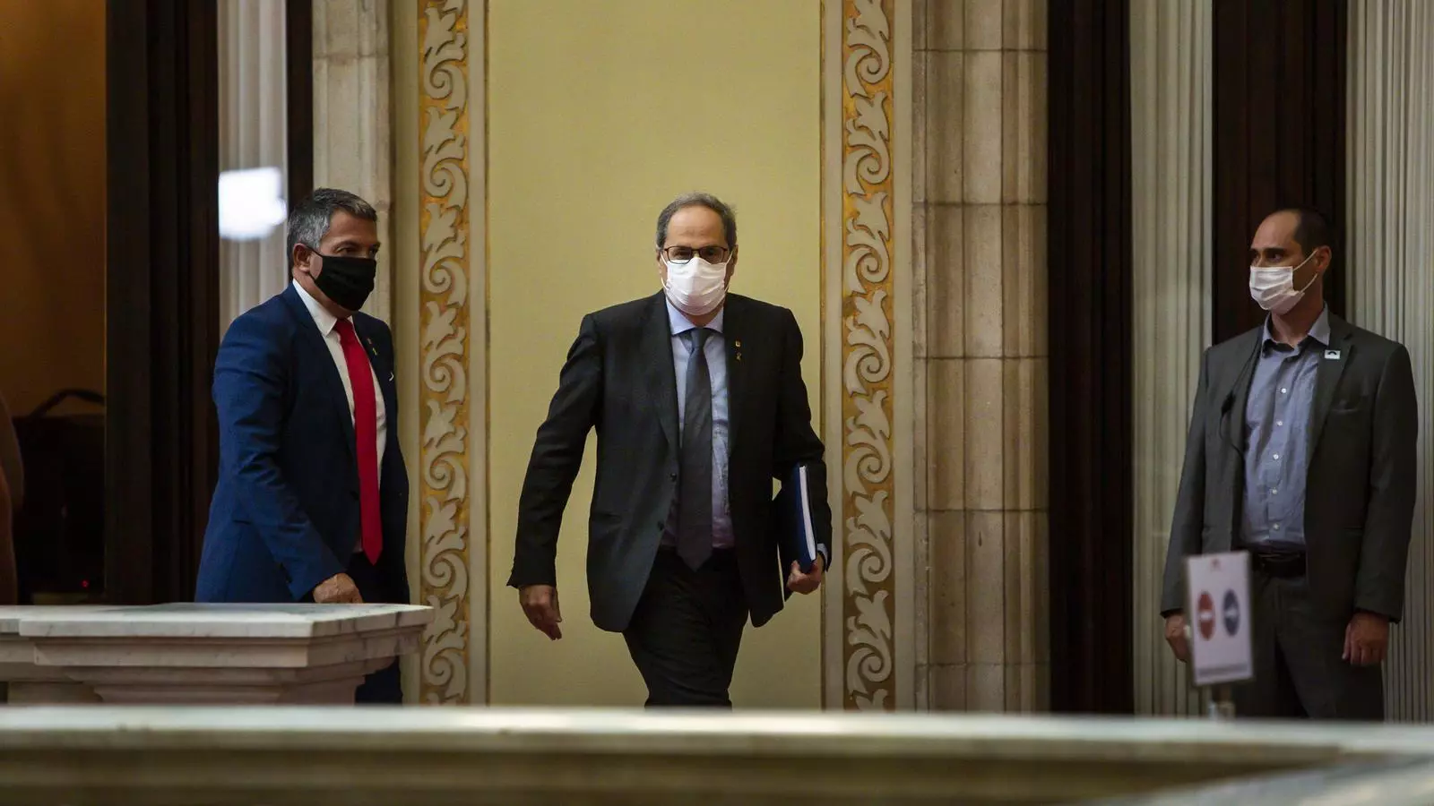Quim Torra al Parlament