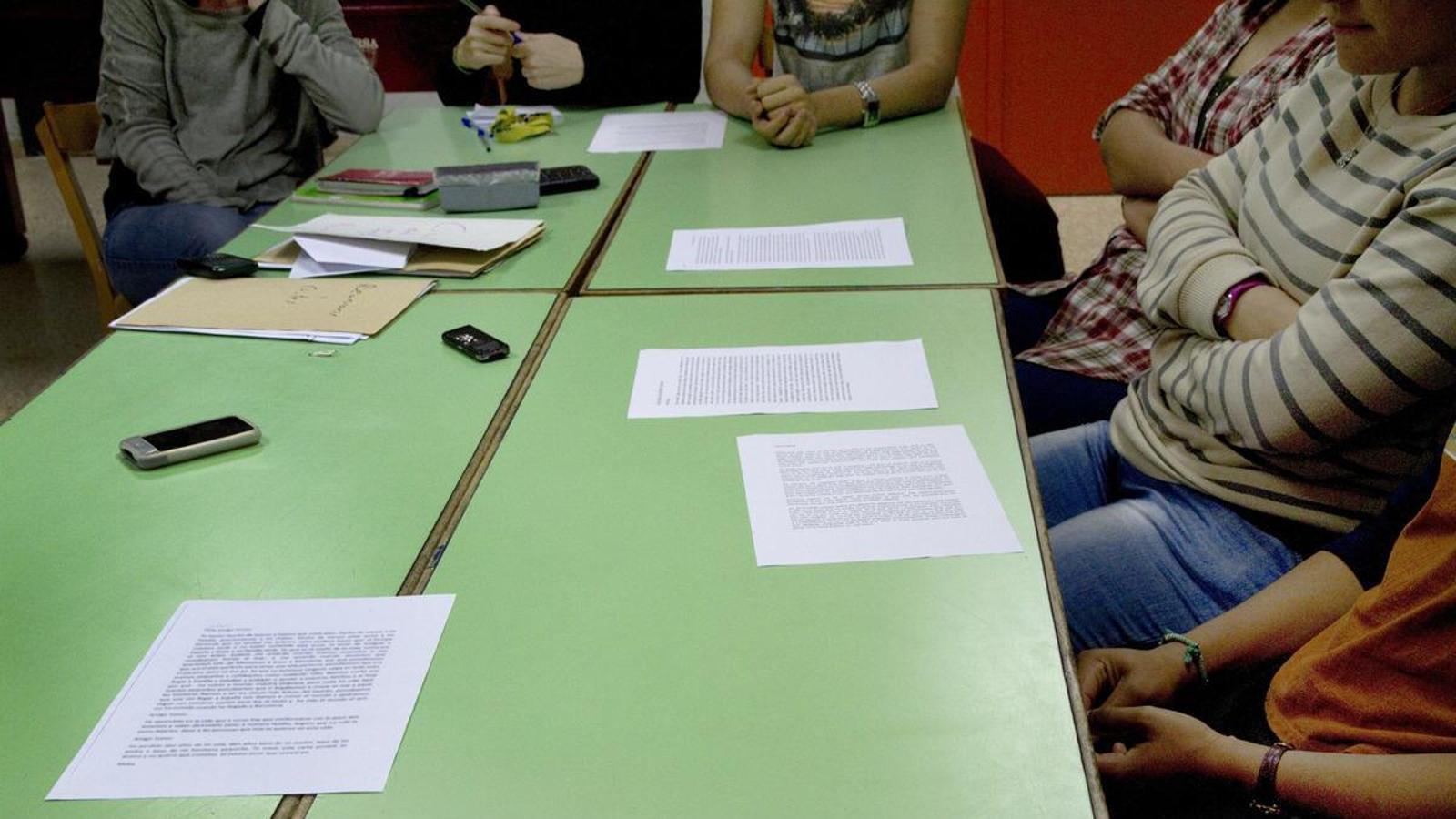 Sesión de tutoría.