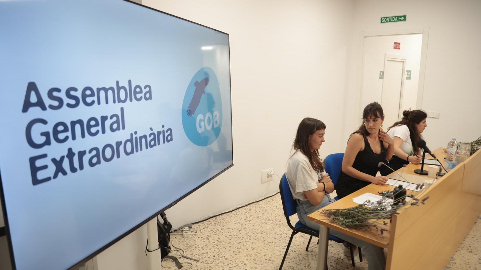 La asamblea extraordinaria del GOB