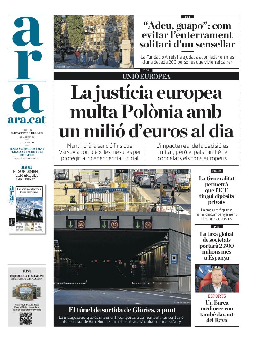 portada ara 28/10/21