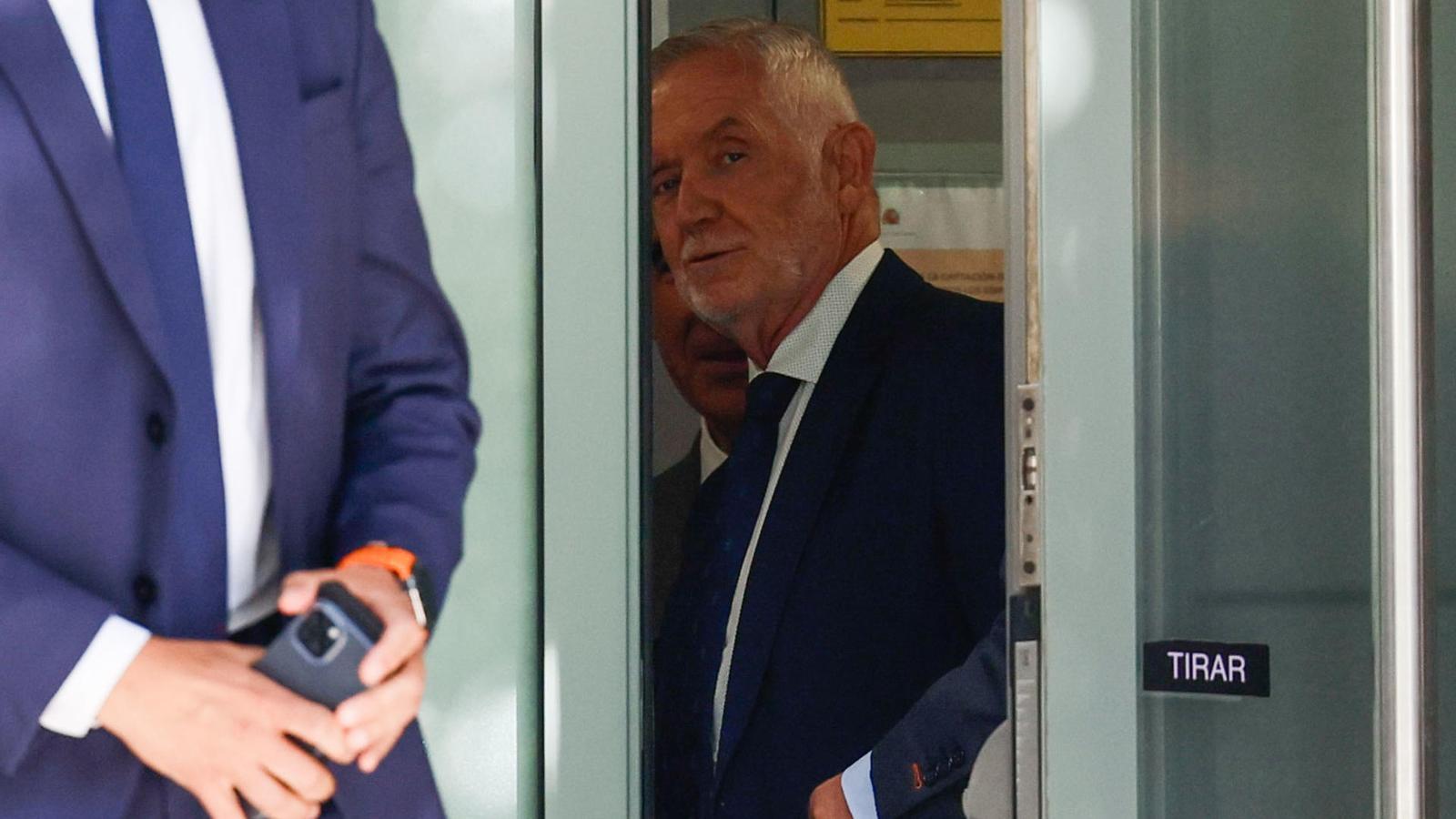 Manuel Llamas, después de llegar a la Audiencia Nacional