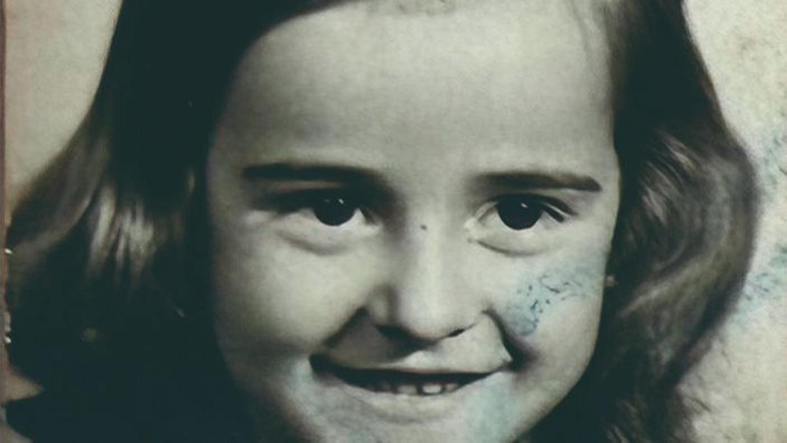 The chef Maria Solivellas as a child.