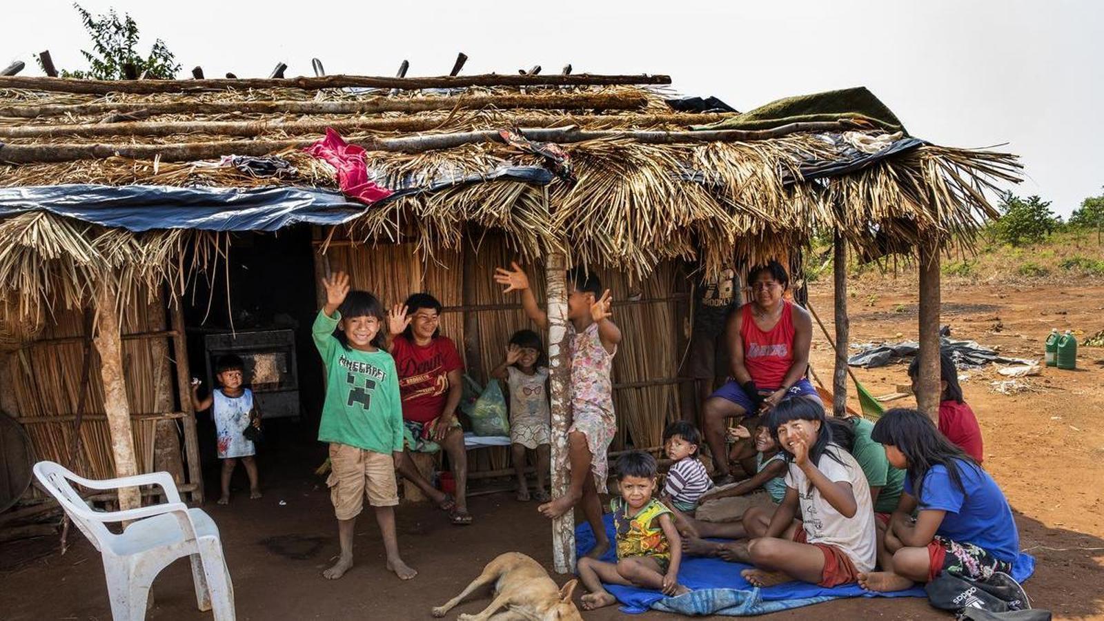 Zona indígena de Mato Grosso en Brasil.