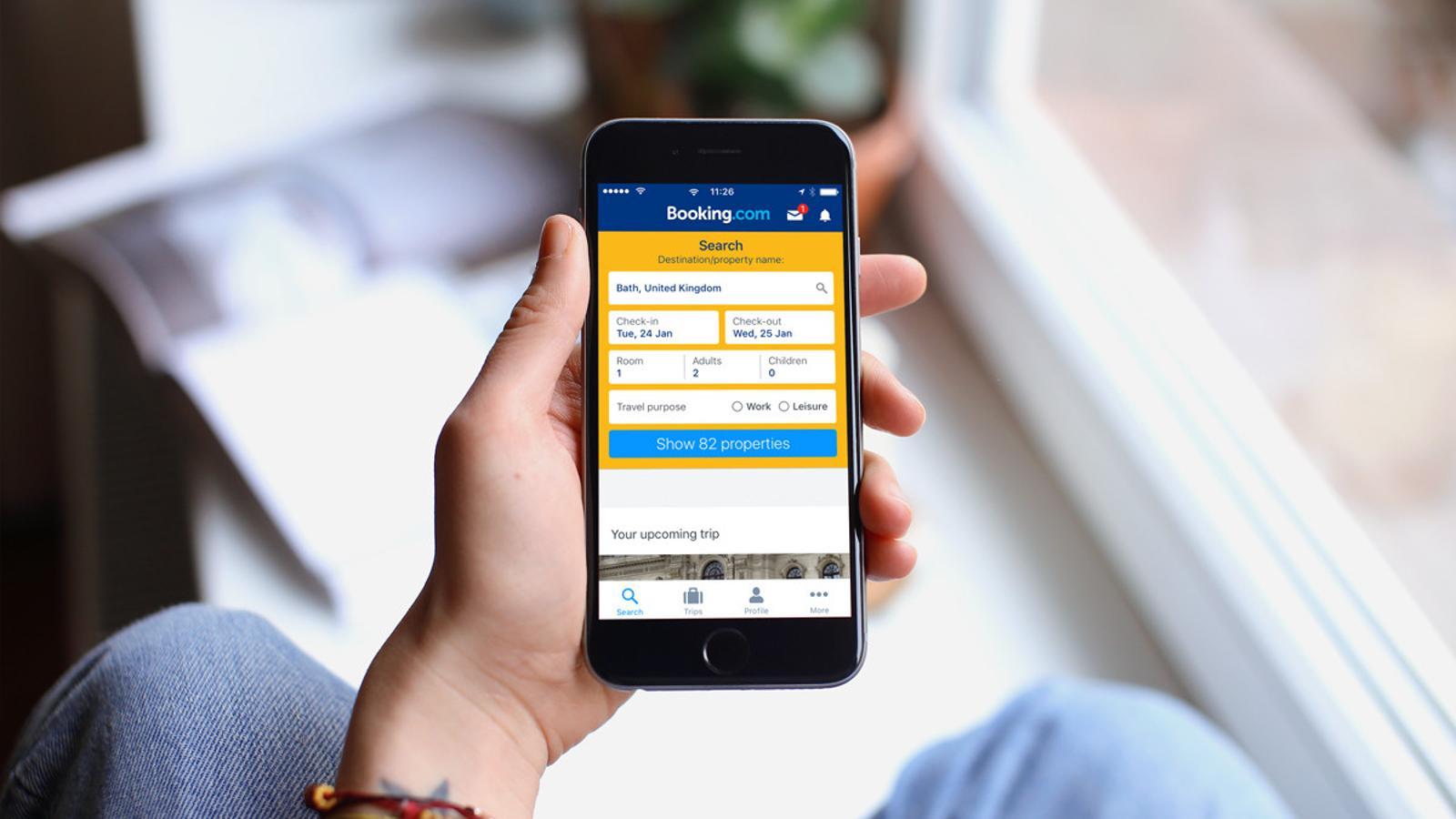 Aplicació de Booking.