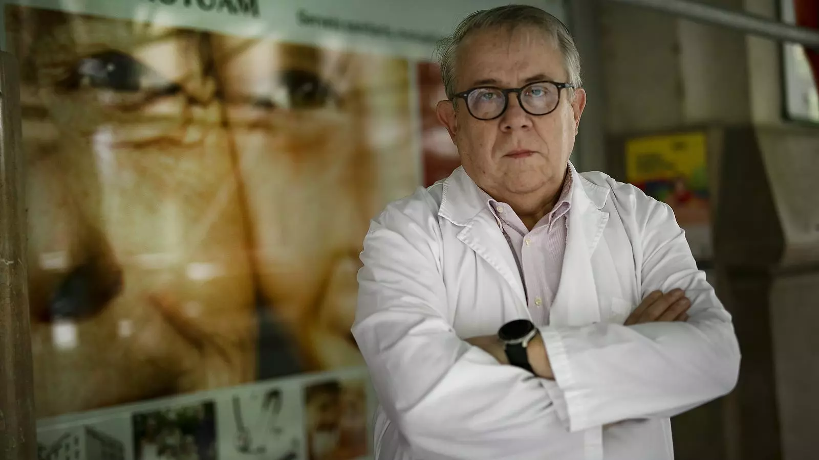 El doctor Jaume Padrós, candidato a la reelección a la presidencia del COMB.