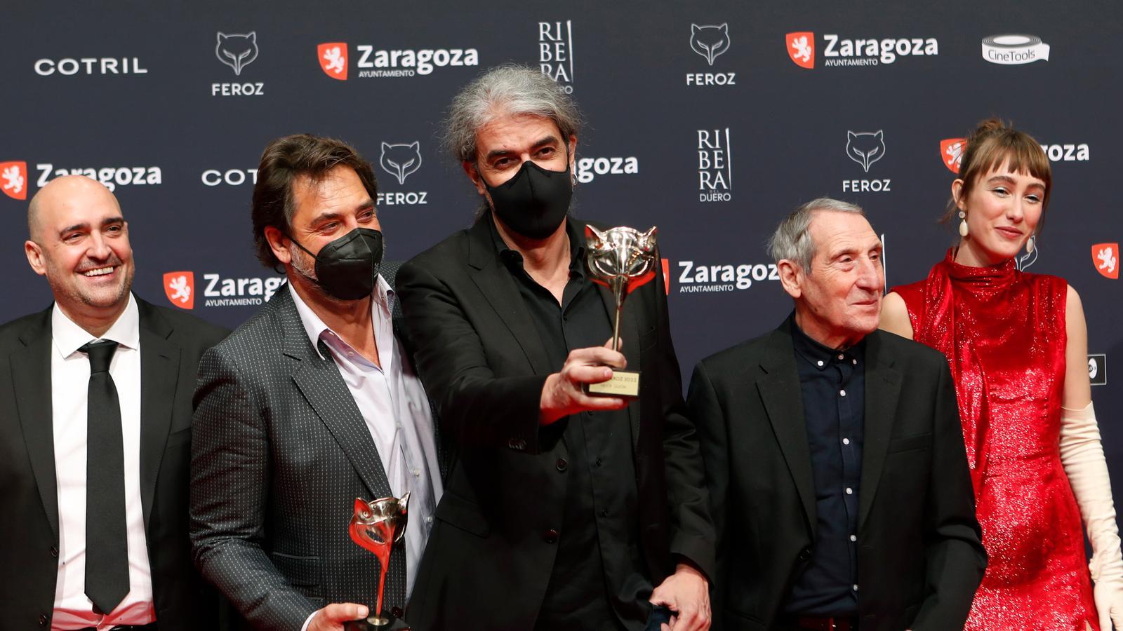 León de Aranoa, Bardem i l'equip d''El buen patrón' als premis Feroz