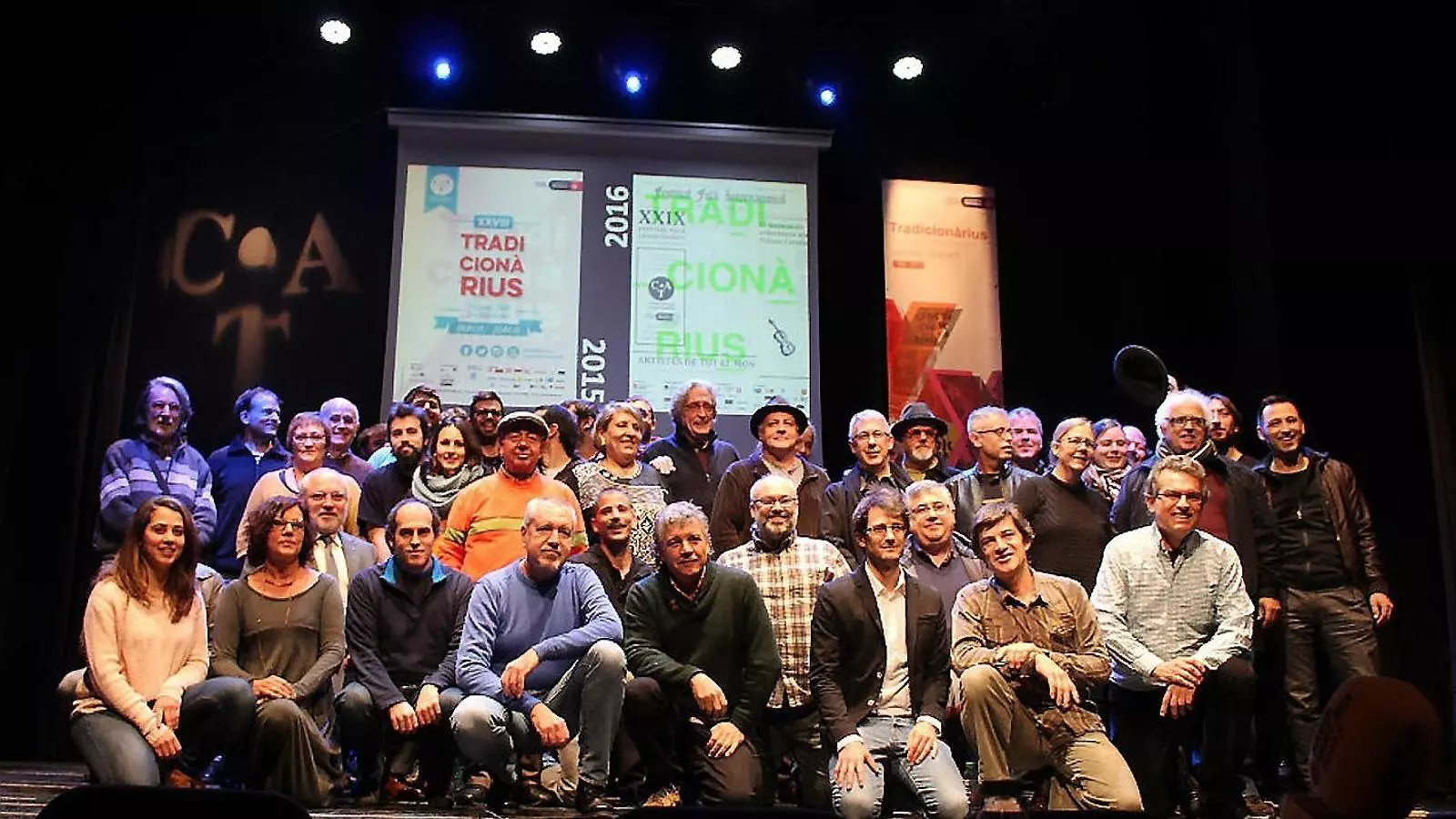 El festival Tradicionàrius
Es multiplica per dos