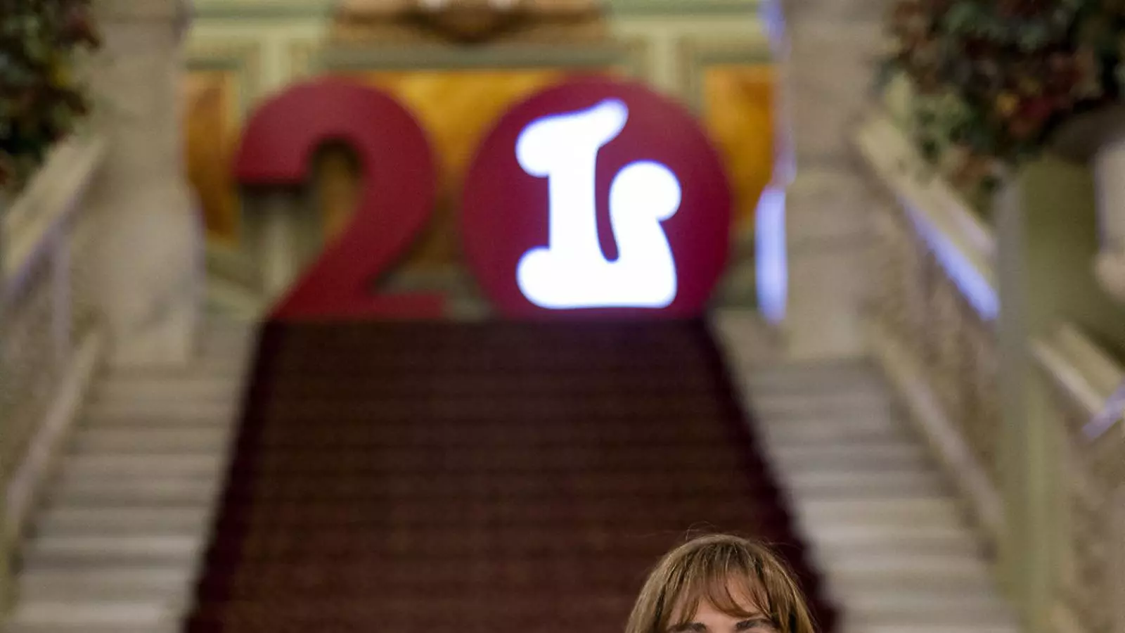 Maria del Mar Bonet a les escales del Gran Teatre del Liceu, on aquest divendres presentarà el disc Ultramar.