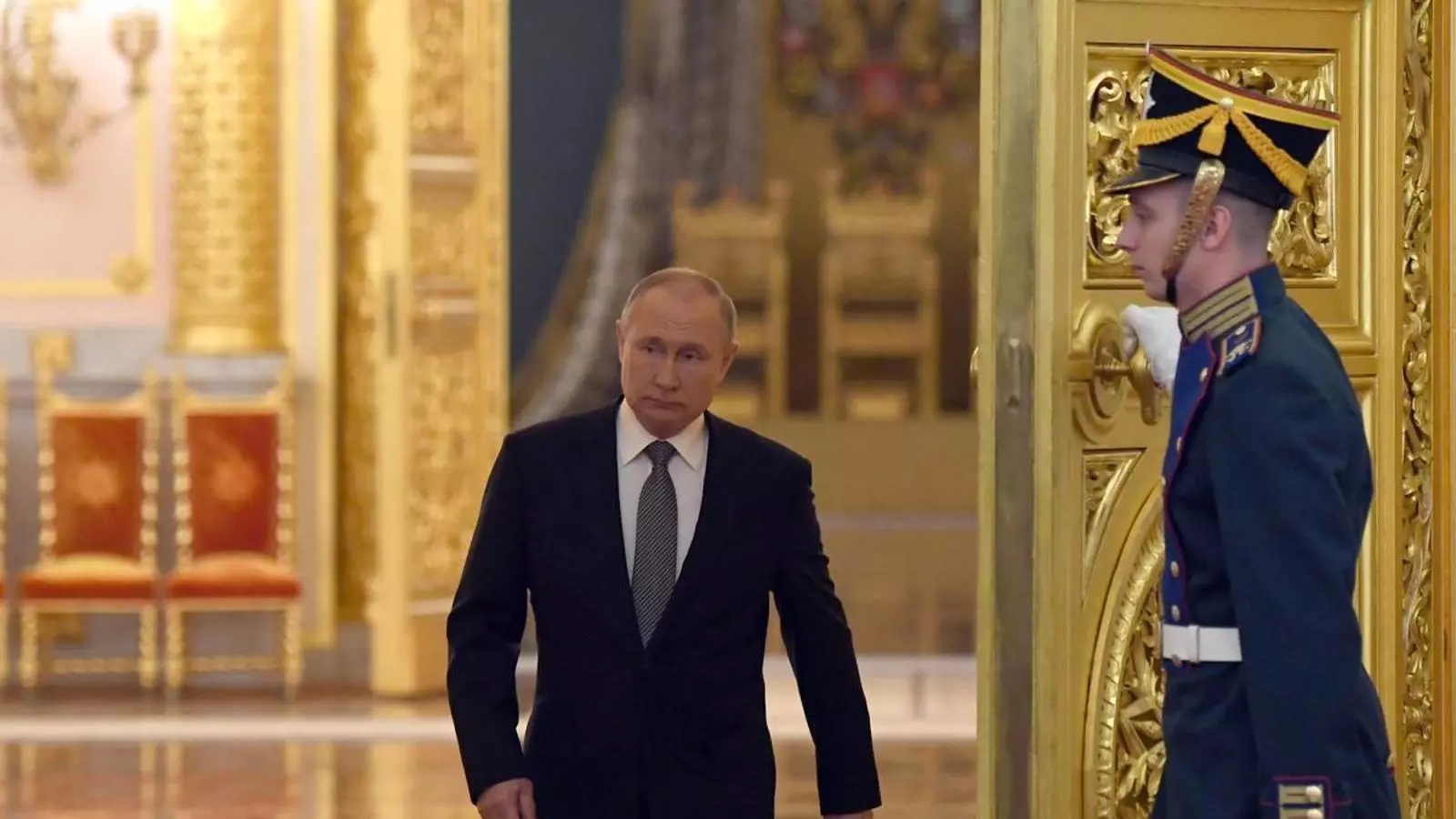Vladímir Putin durant un acte al Kremlin, a Moscou, aquest 21 de juny.