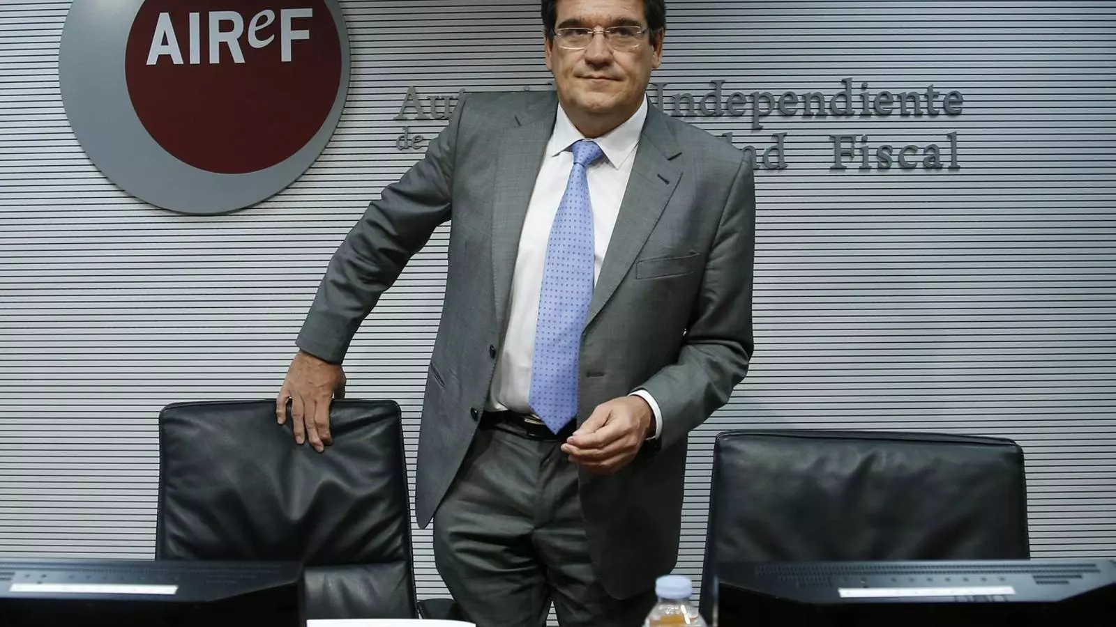 El president de l’Autoritat Independent de Responsabilitat Fiscal, José Luis Escrivá, ahir a Madrid.
