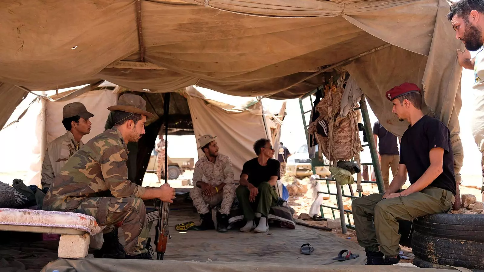 Membres del Libyan National Army (LNA)