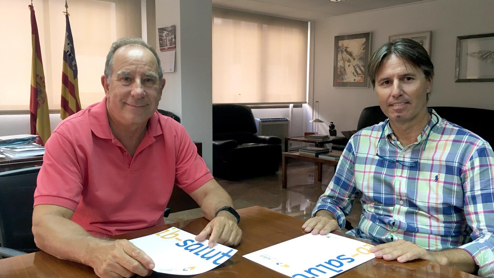 Juli Fuster i Gabriel Lladó.