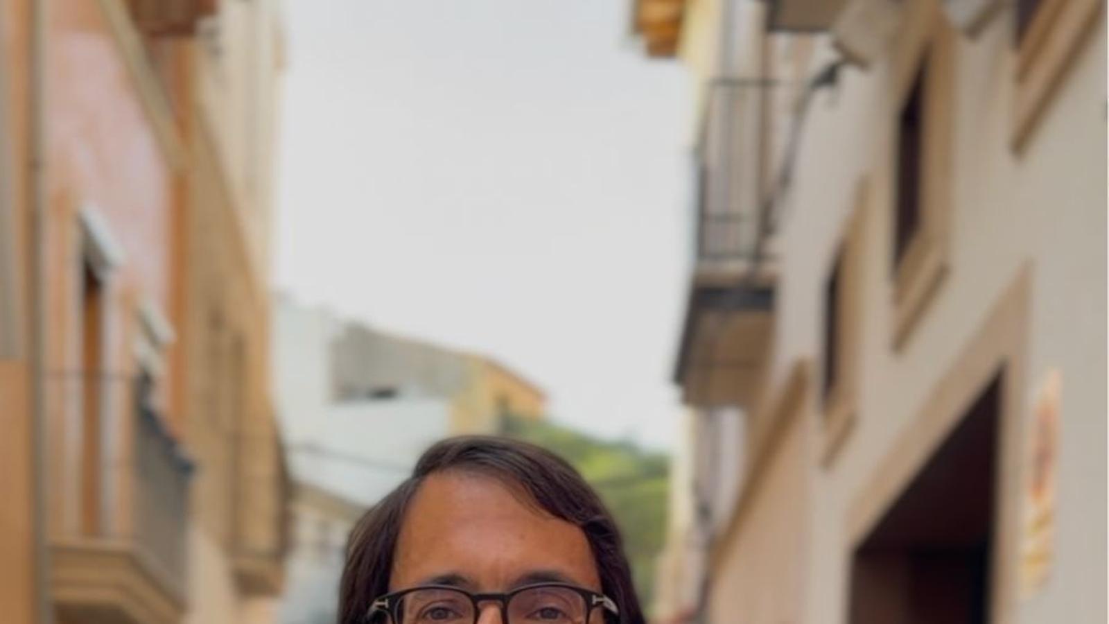 The candidate for the mayoralty of Palma, Iago Negueruela