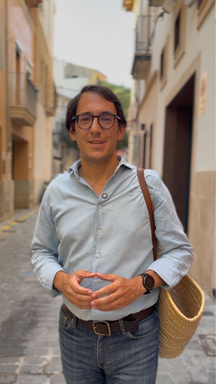 El candidat a la batlia de Palma, Iago Negueruela