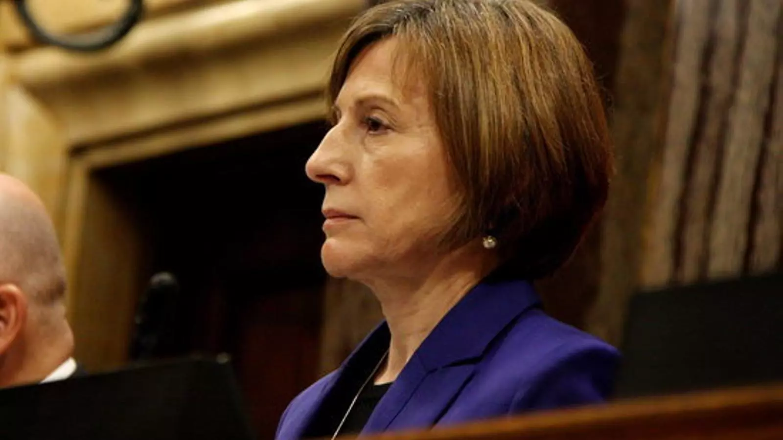 Carme Forcadell, avui al Parlament