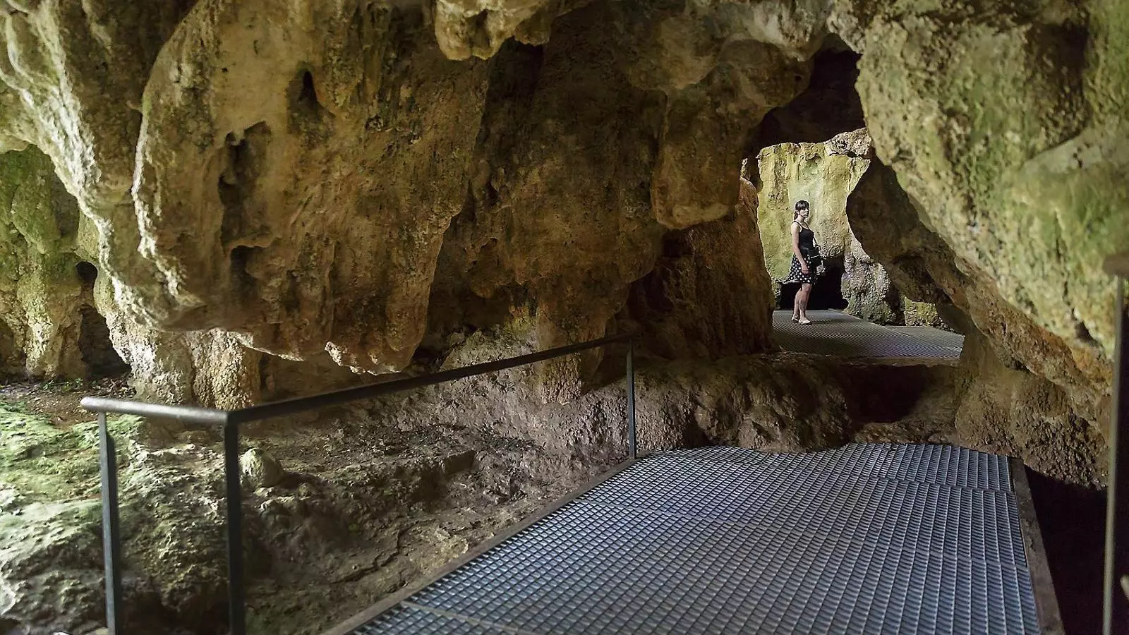 Les Coves de Serinyà tenen les primeres sepultures d’Homo sapiens a Catalunya.