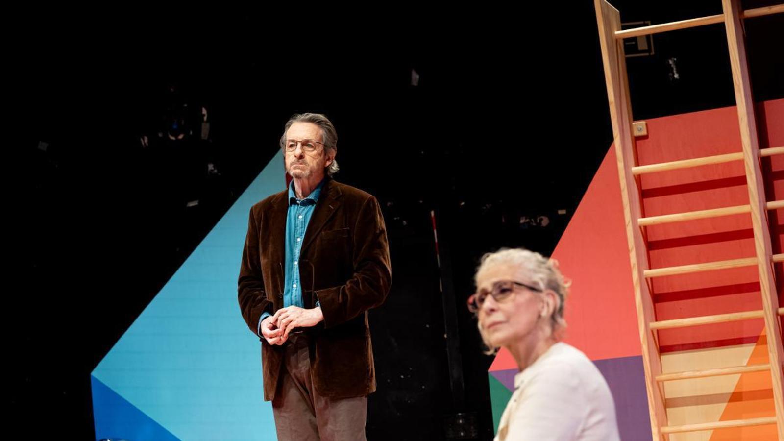 Ramon Madaula y Montse Guallar en 'Una bofetada a tiempo'