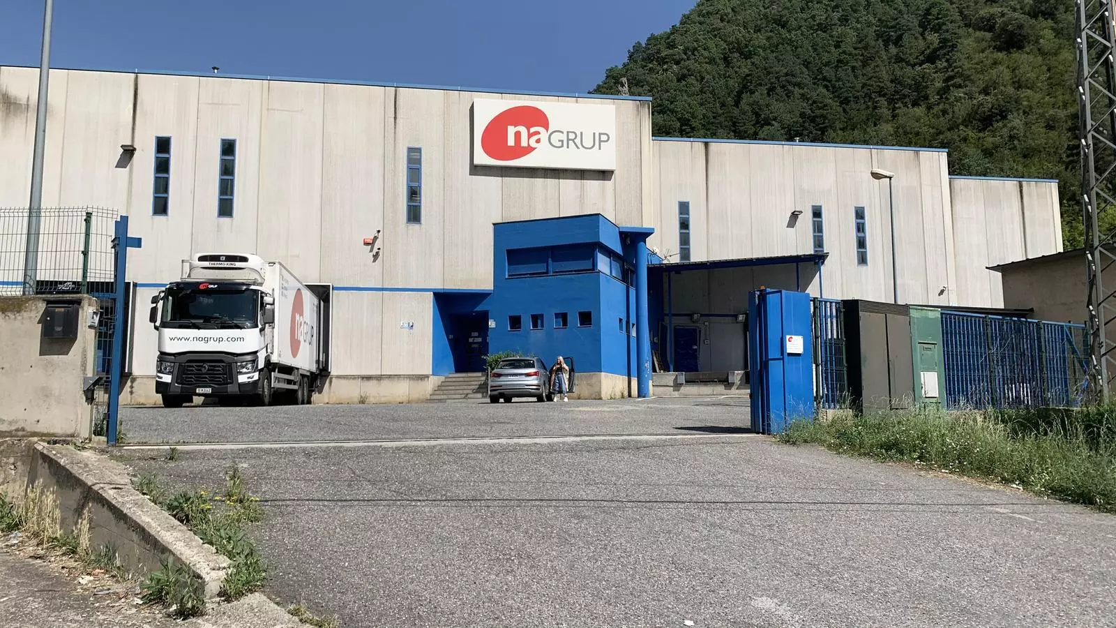 Punt de recollida d'IKEA a la Farga de Moles. / G.L.T.