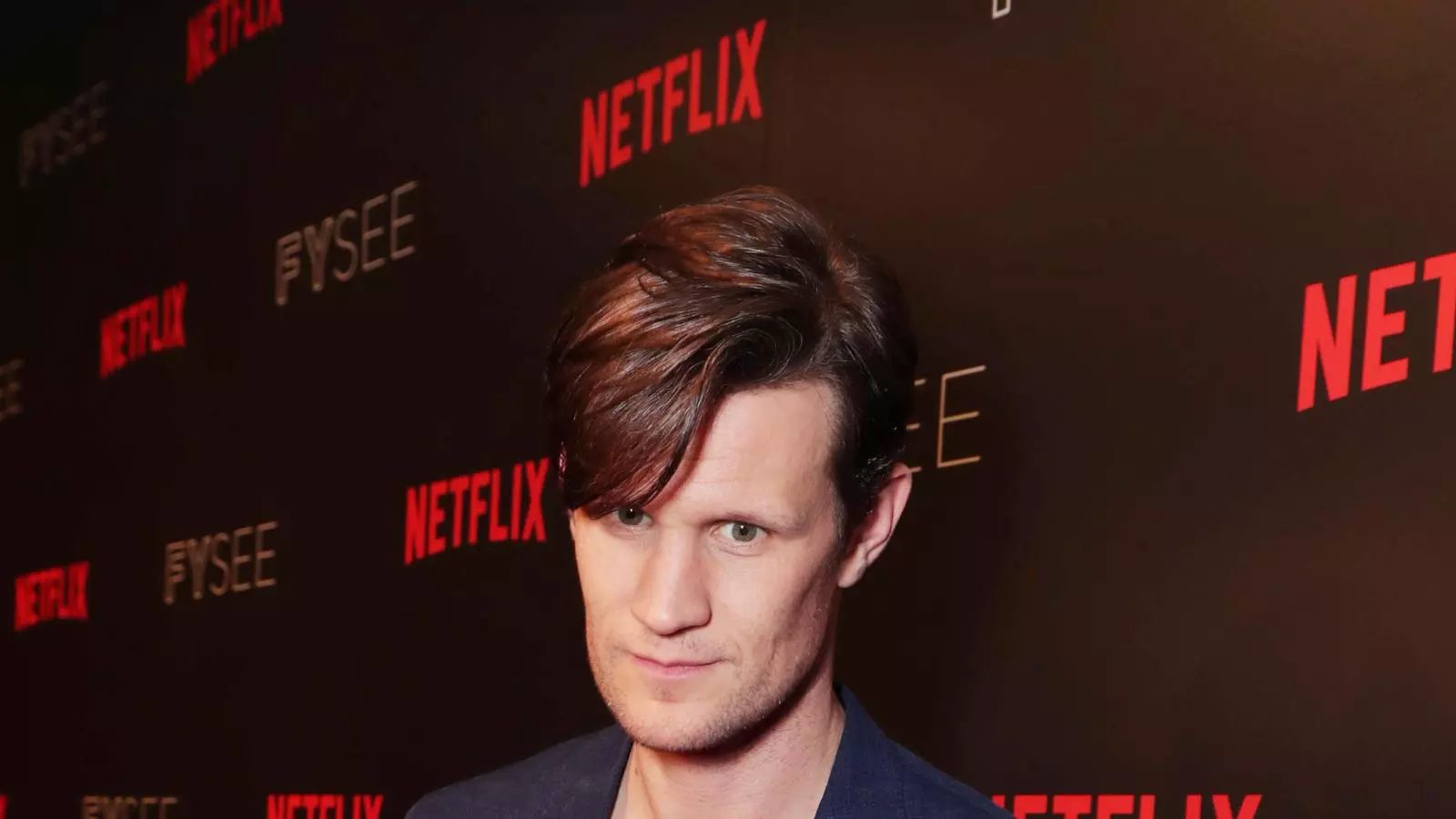 Matt Smith en un acte de presentació de 'The Crown'