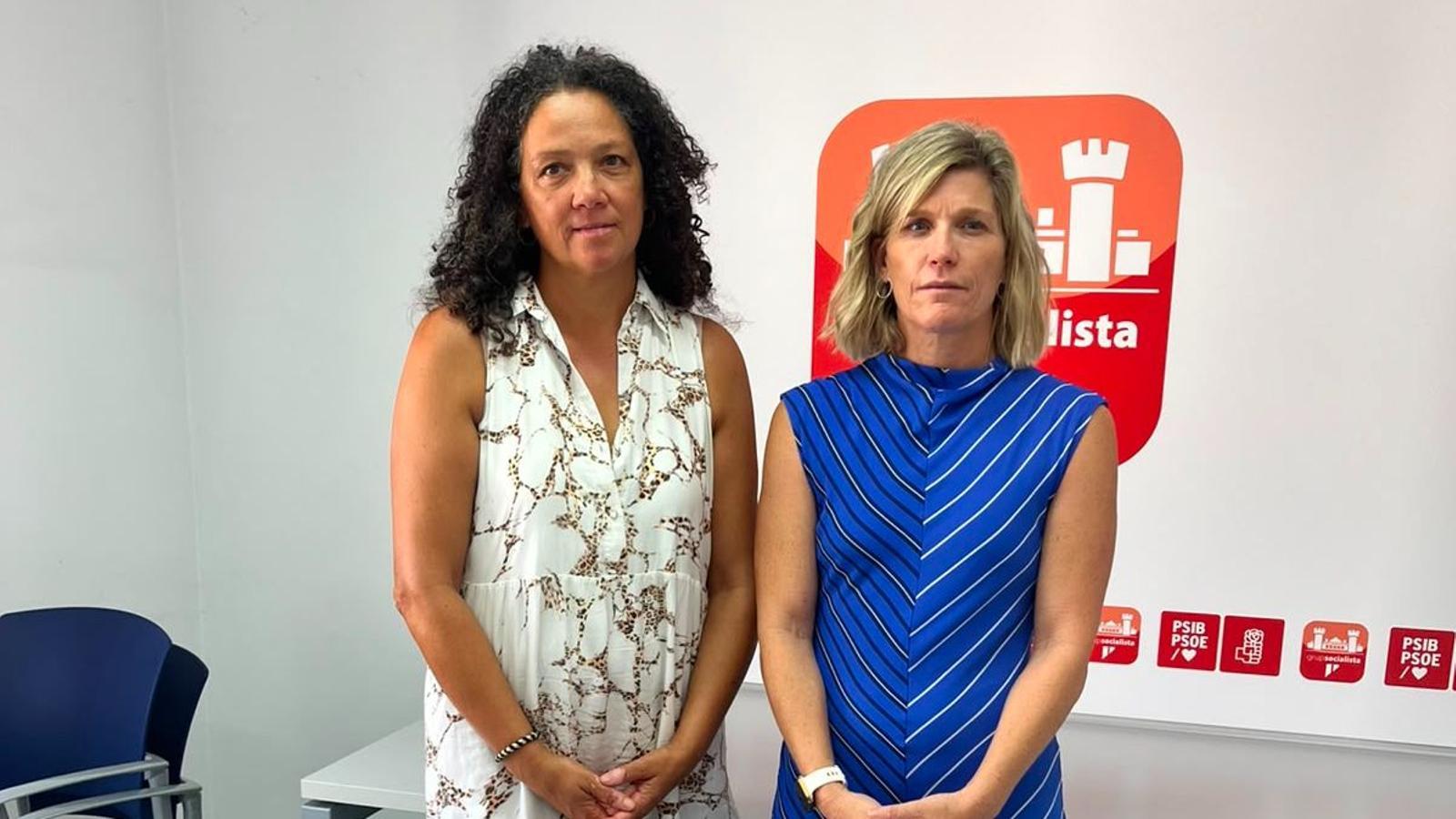 Catalina Cladera and Sofia Alonso have appeared this Tuesday in a press conference.
