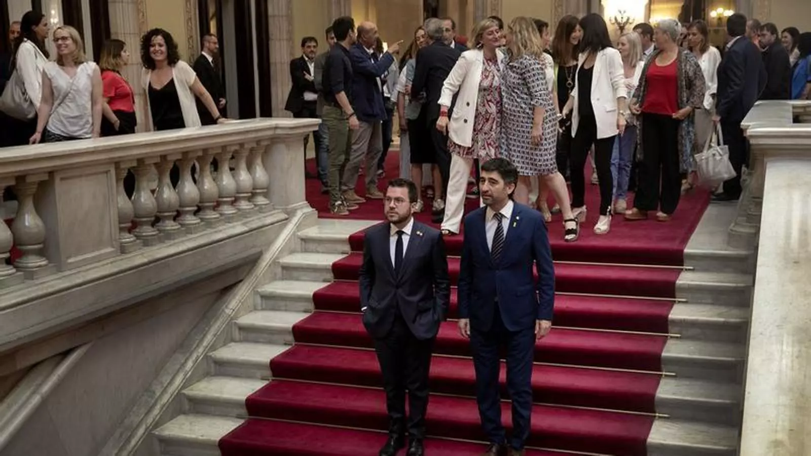 Ple del Parlament sobre la llei de la immersió lingüística