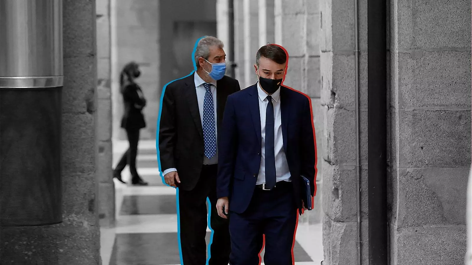 Una partida de ajedrez entre bambalinas
