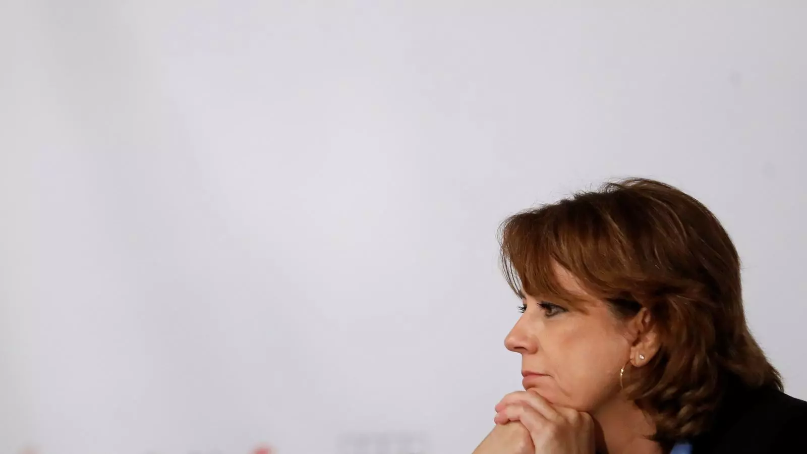 La ministra de Justícia, Dolores Delgado, aquest dilluns en un esmorzar informatiu d'Europa Press