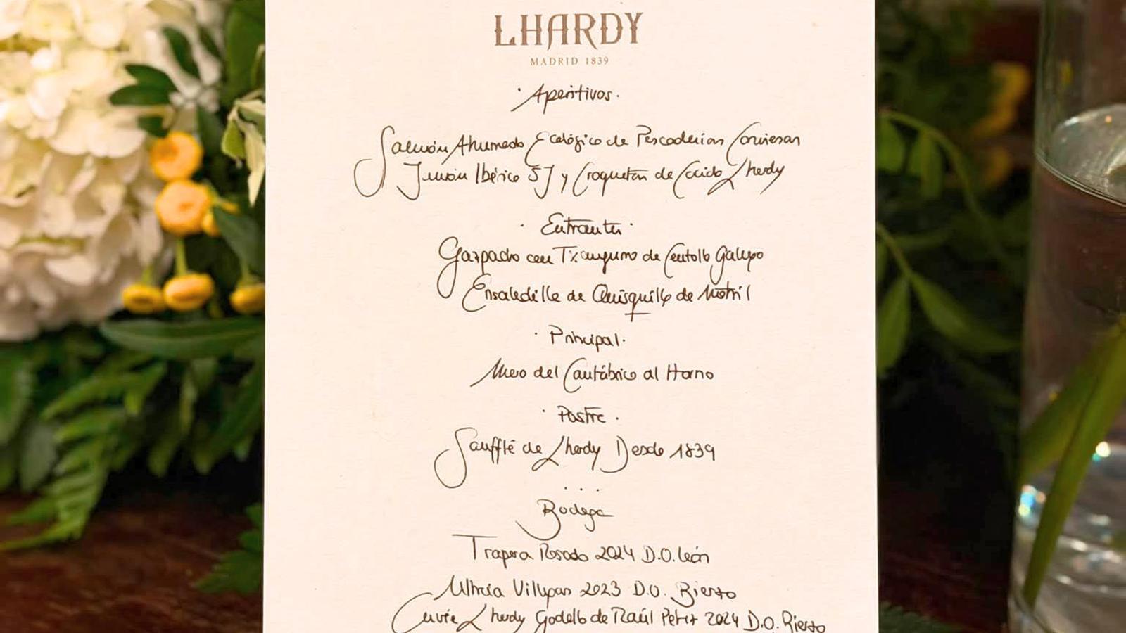 El menú que comió anoche el Papa de Roma en el Palacio Episcopal de Madrid