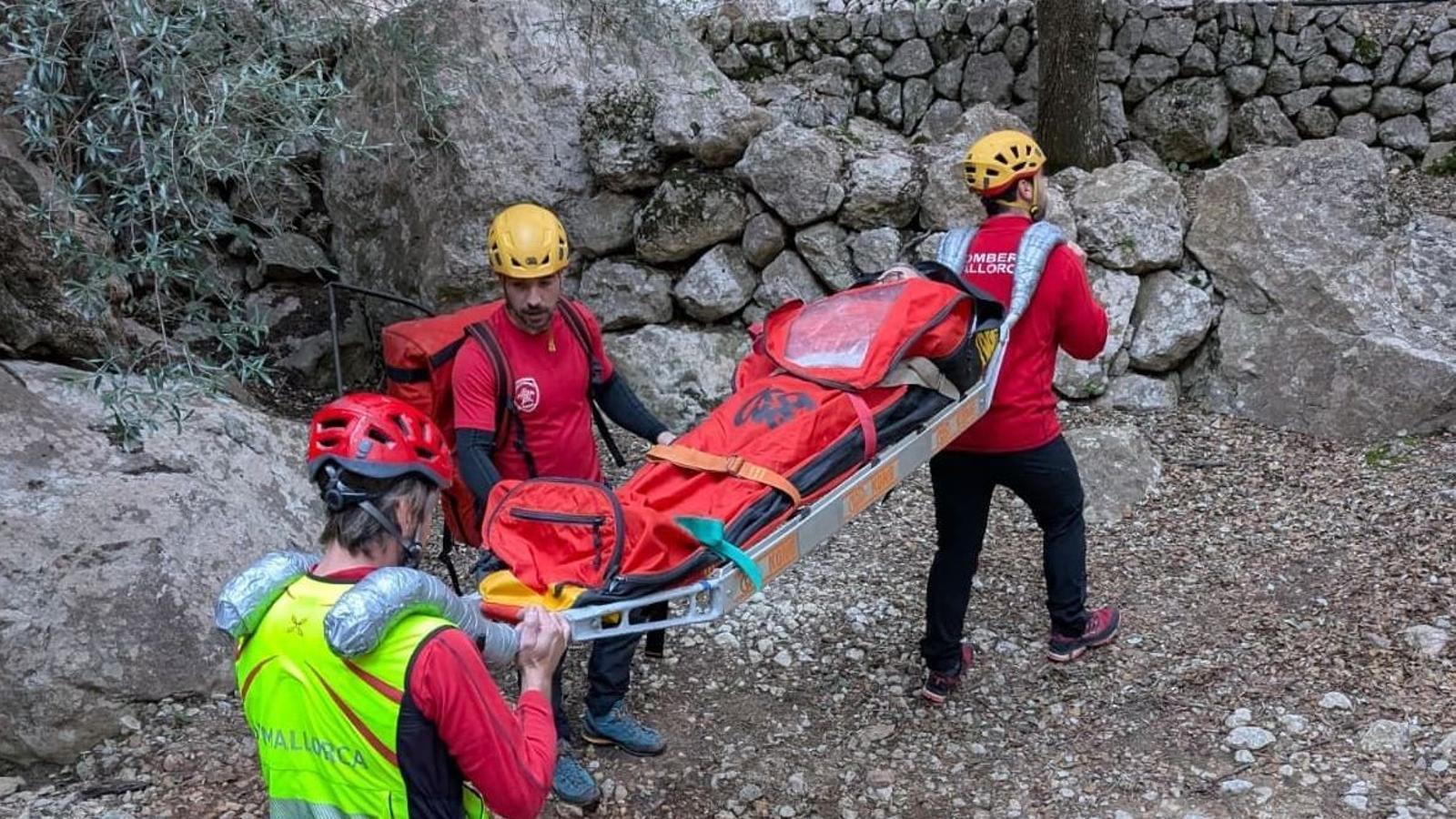 Un rescat dels bombers de Mallorca.