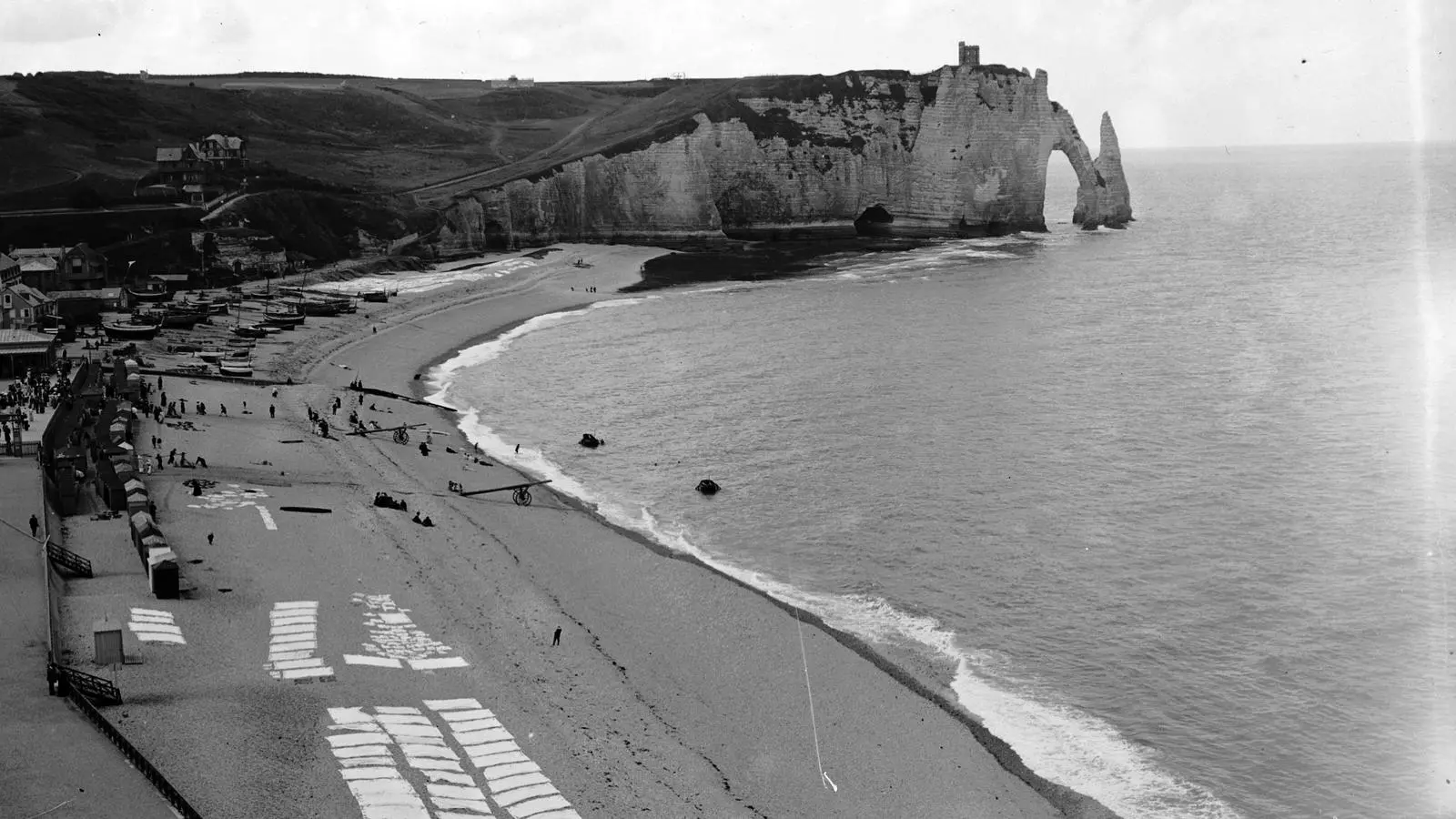 Una platja de sorra.