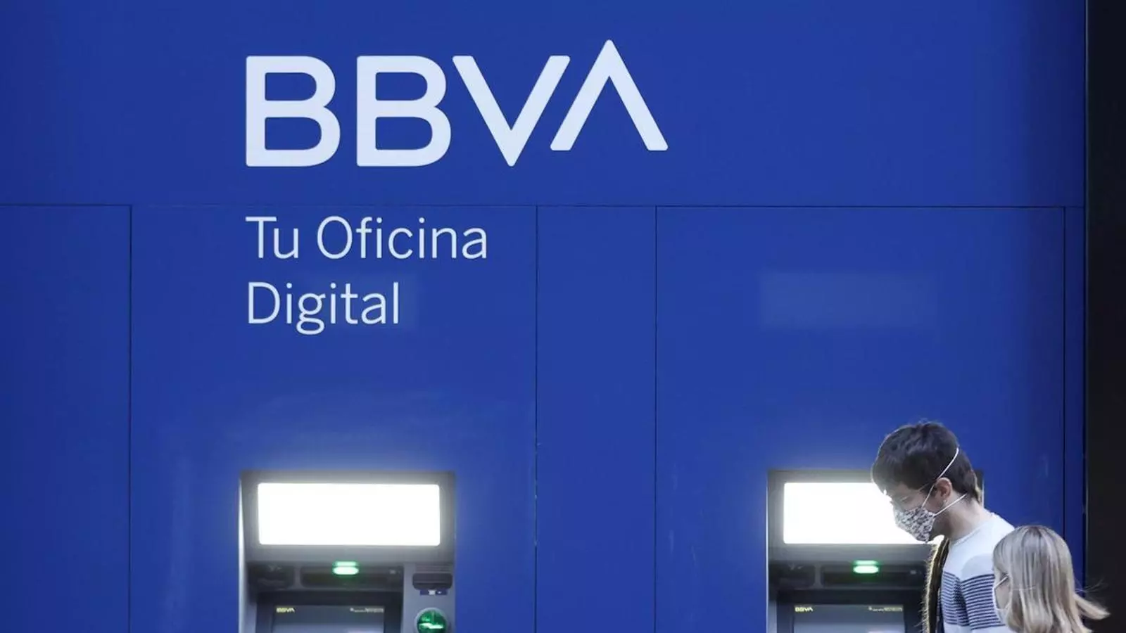 Una oficina de l'entitat bancària BBVA, digital