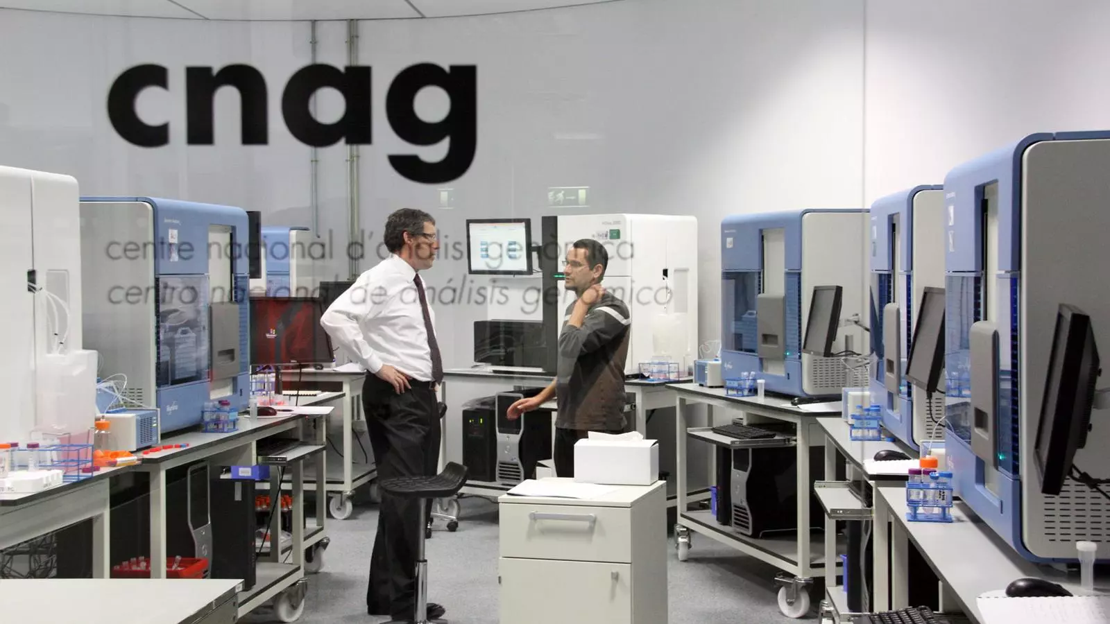 El Centre Nacional d'Anàlisi Genòmica és un dels més importants centres de seqüenciació d'ADN d'Europa