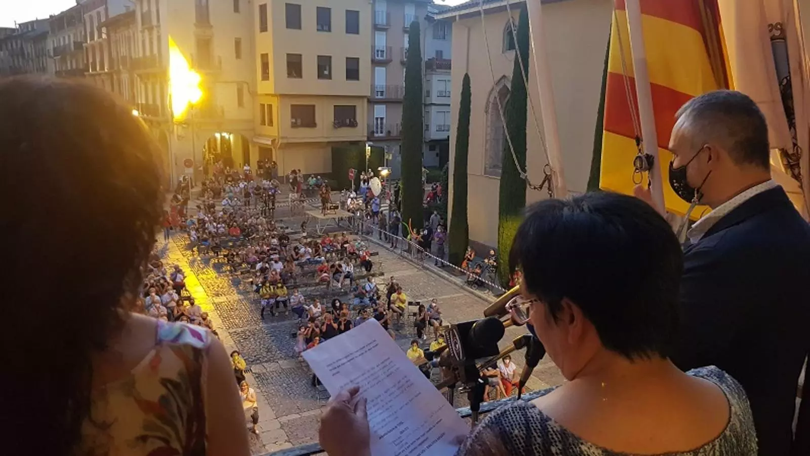 La lectura del pregó.