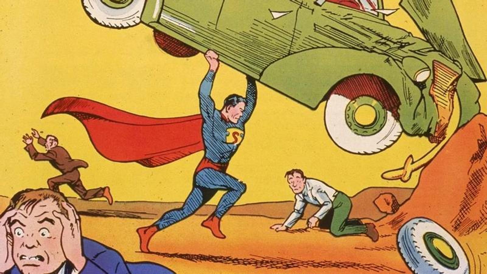 Action Comics sold for 10 cents.
