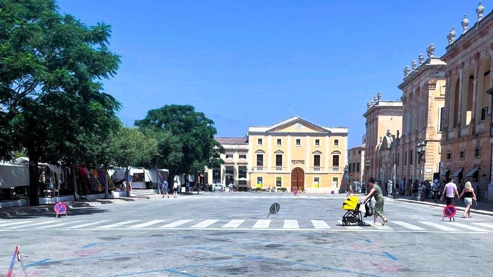 Peatonalització del Born de Ciutadella