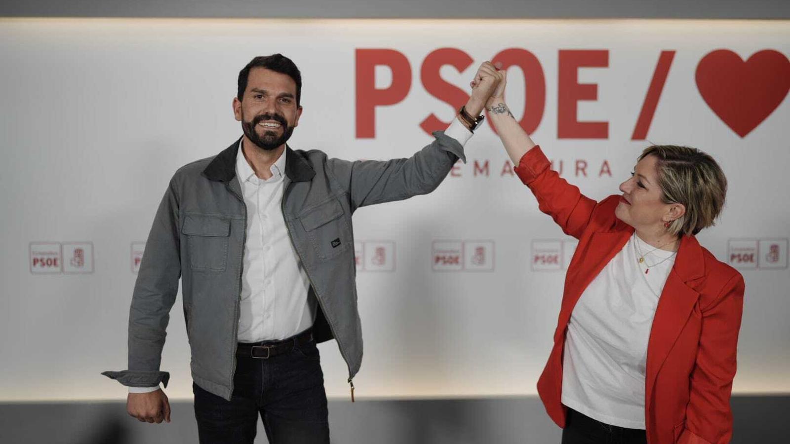 The new general secretary of the PSOE in Extremadura, Álvaro Sánchez Cotrina