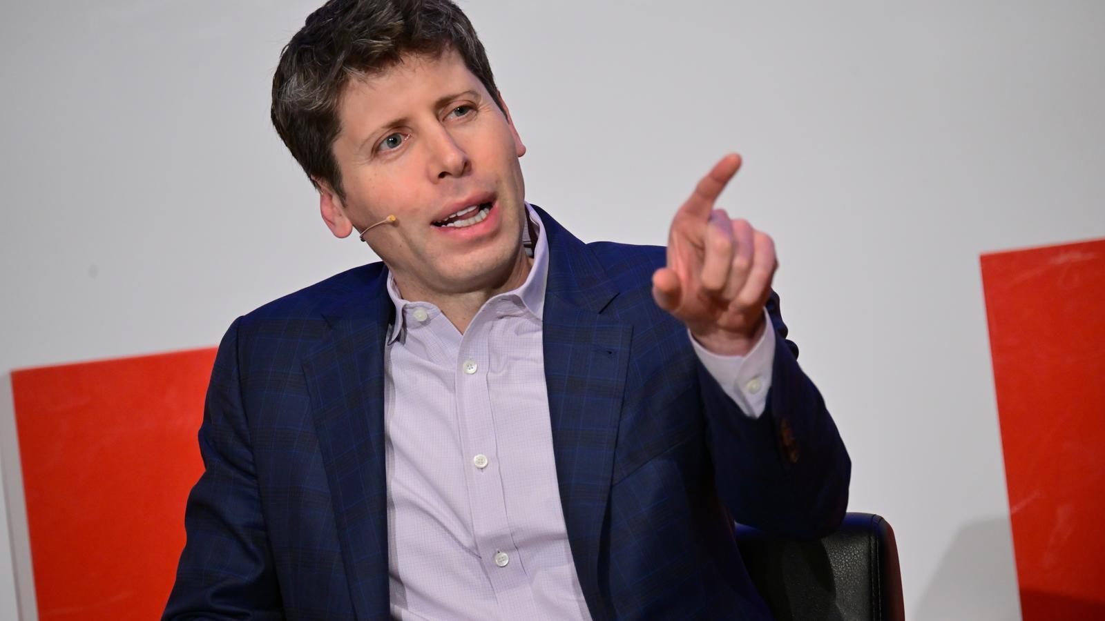 El director ejecutivo de OpenAI, Sam Altman