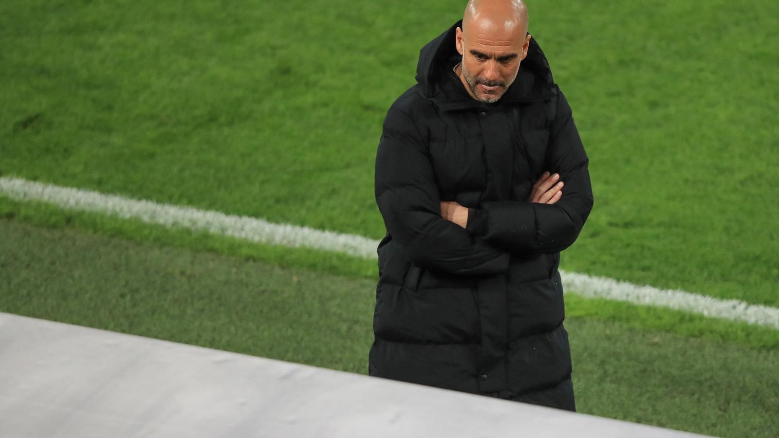 Pep Guardiola, entrenador del Manchester City